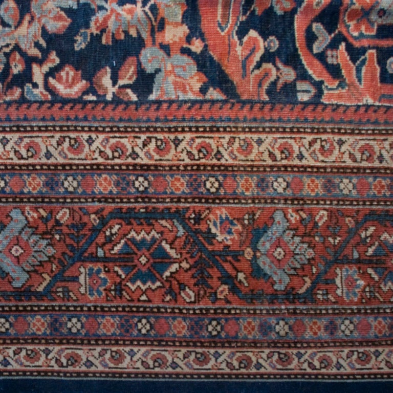 19th Century Sultanabad Carpet For Sale
