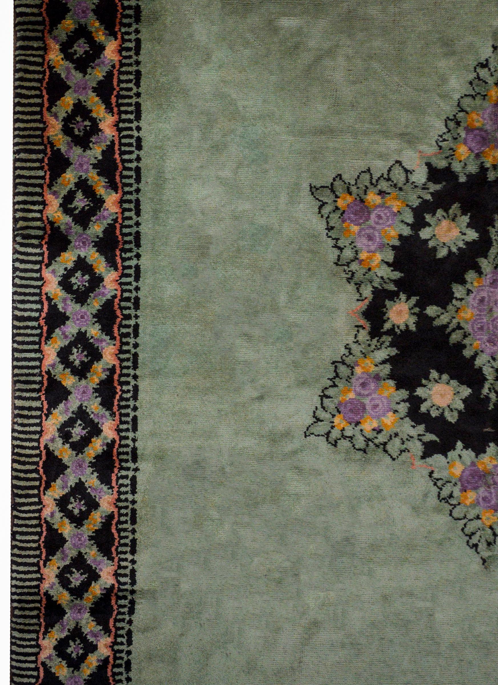 Unusual Early 20th Century Austrian Rug For Sale