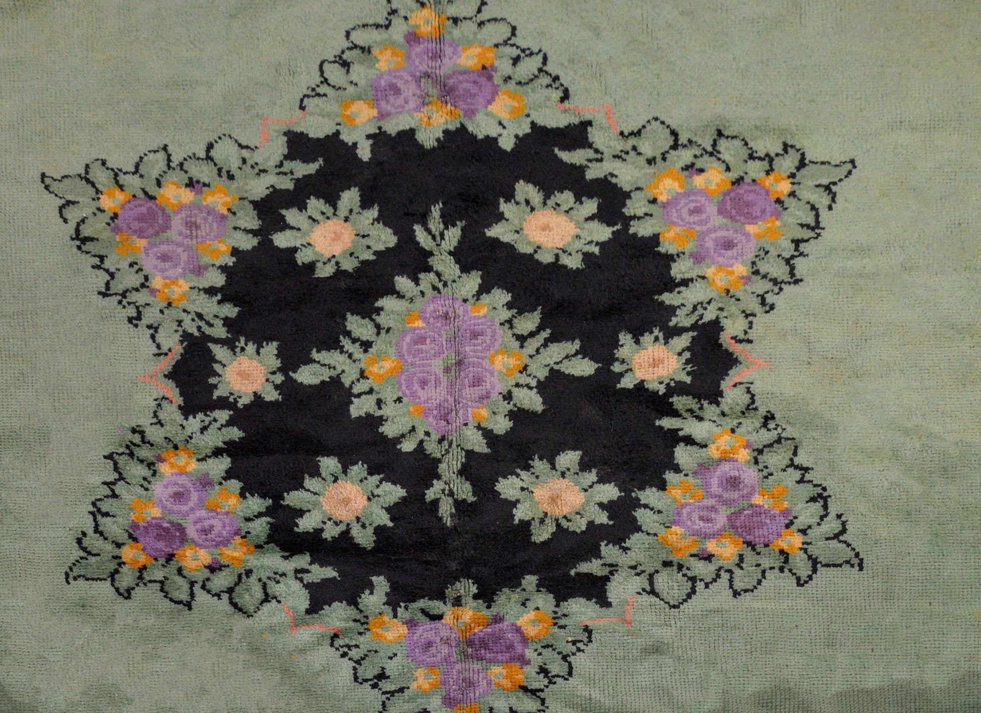 Unusual Early 20th Century Austrian Rug For Sale