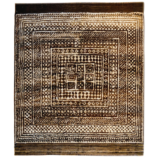 Fantastic 19th Century Gabbeh Rug For Sale