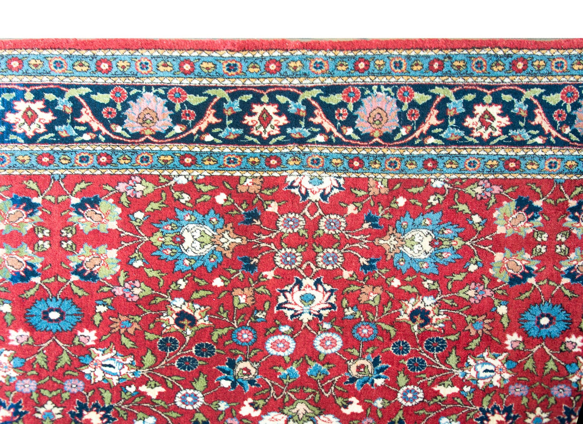 Vintage Persian Varamin Rug For Sale