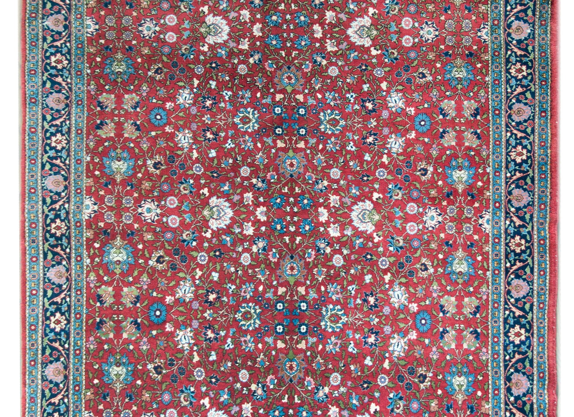 Vintage Persian Varamin Rug For Sale
