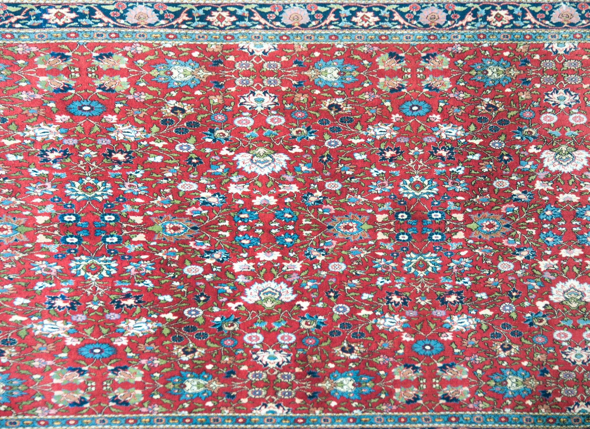 Vintage Persian Varamin Rug For Sale