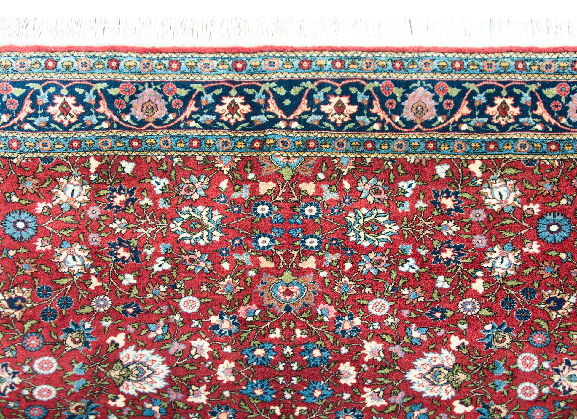 Vintage Persian Varamin Rug For Sale