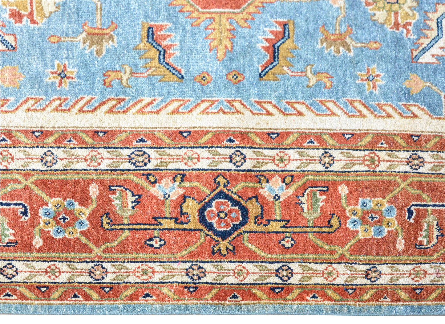 Hand Knotted Heriz-Style Rug For Sale
