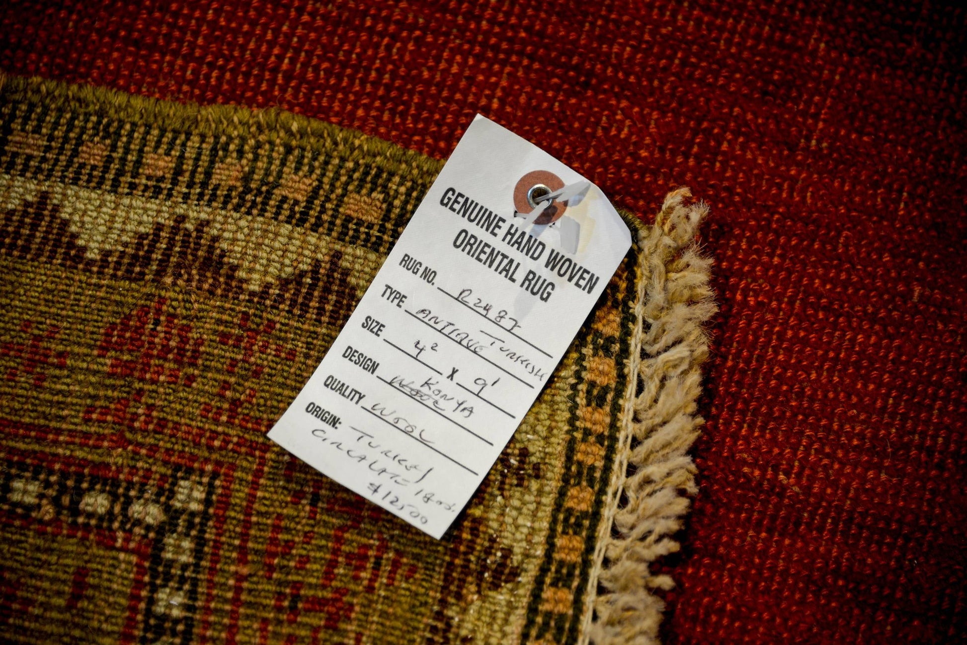 Stunning 1920s Konya Rug For Sale