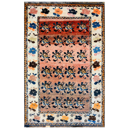 Unique Late 19th Century Shiraz Rug For Sale
