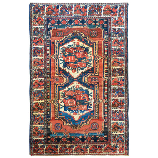 Early 20th Century Bakhtiari Rug For Sale