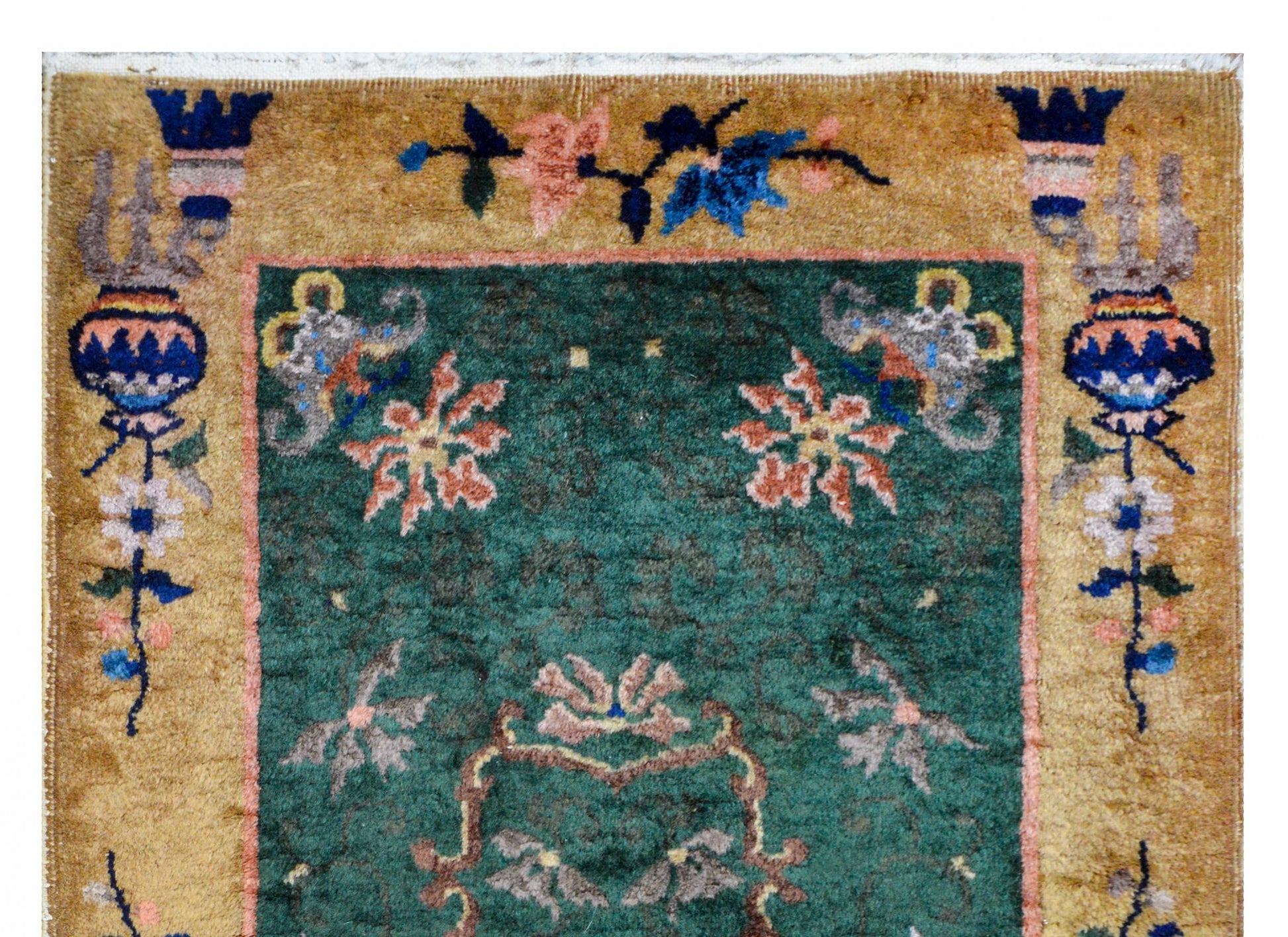 Sweet Chinese Art Deco Rug For Sale