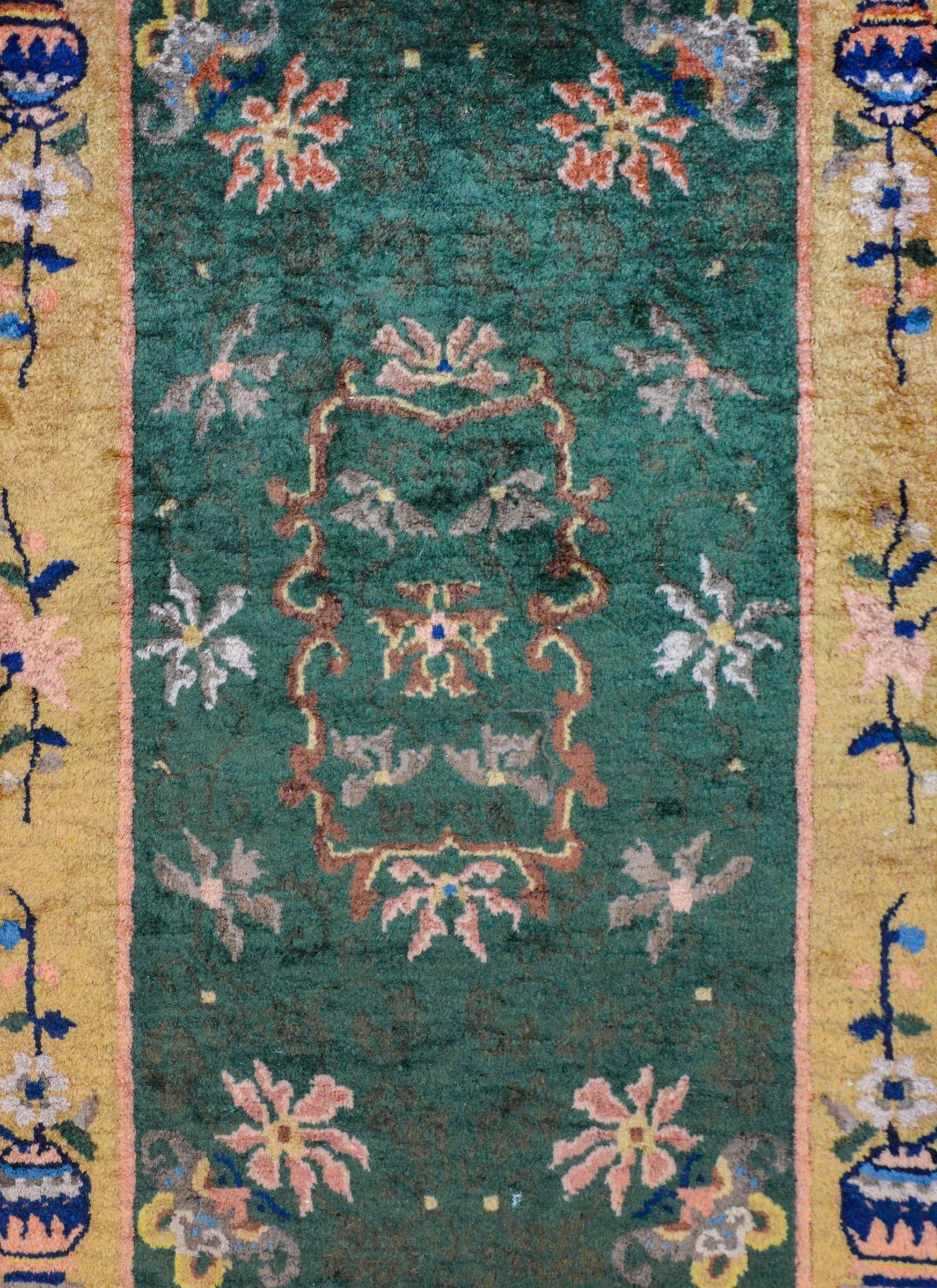 Sweet Chinese Art Deco Rug For Sale
