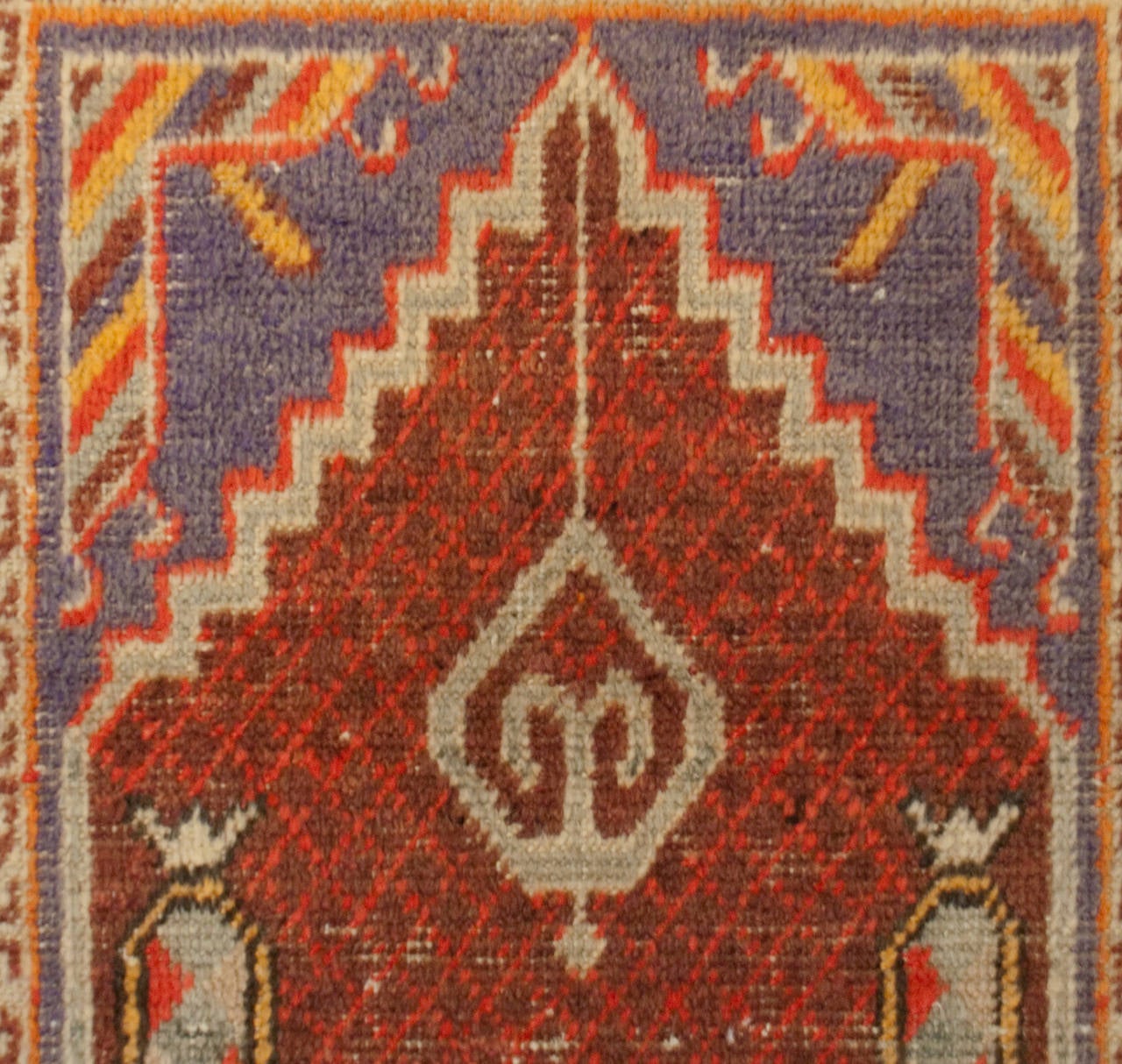 Early 20th Century Khotan Prayer Rug For Sale