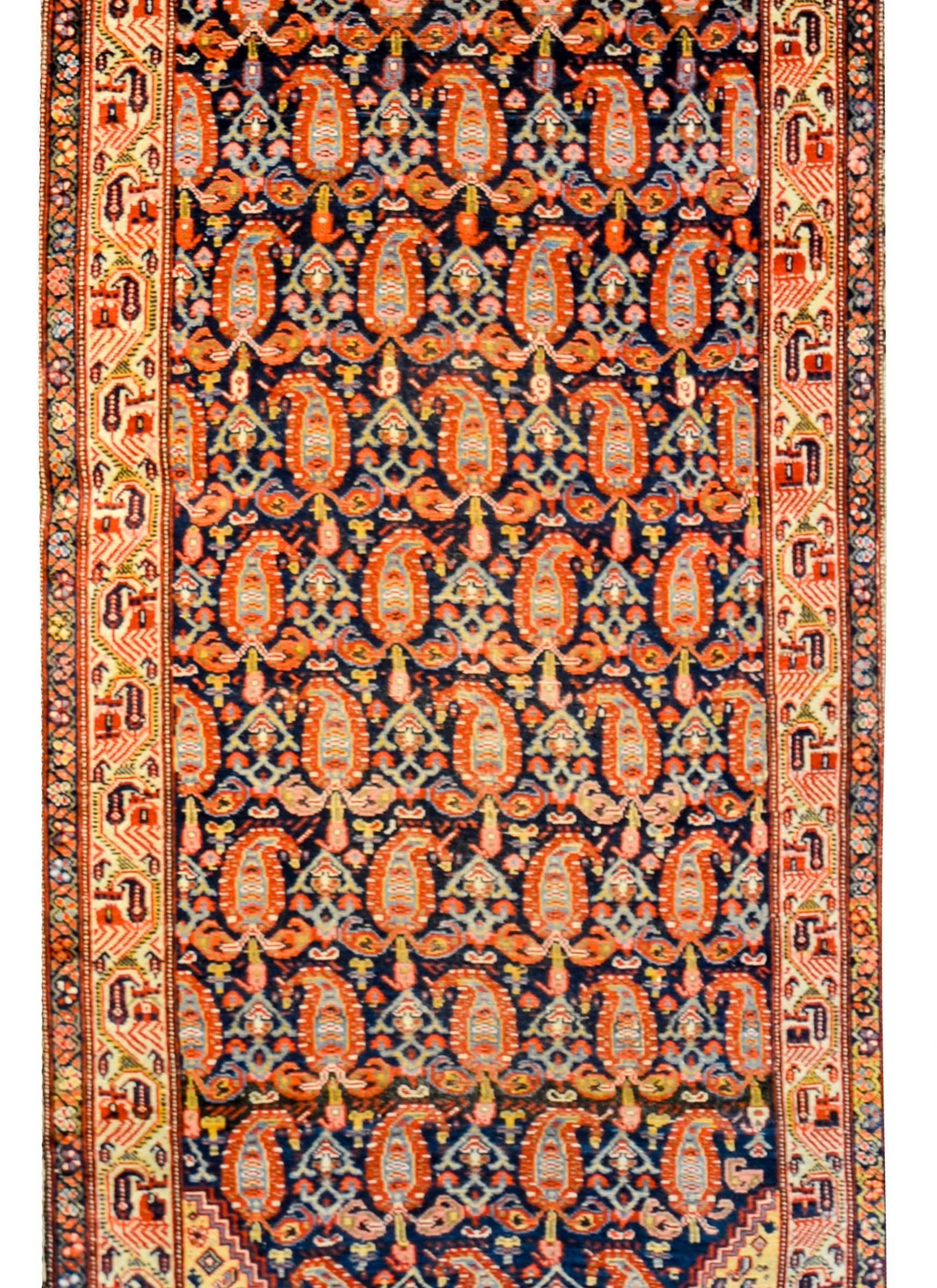Exceptional Antique Malayer Runner For Sale