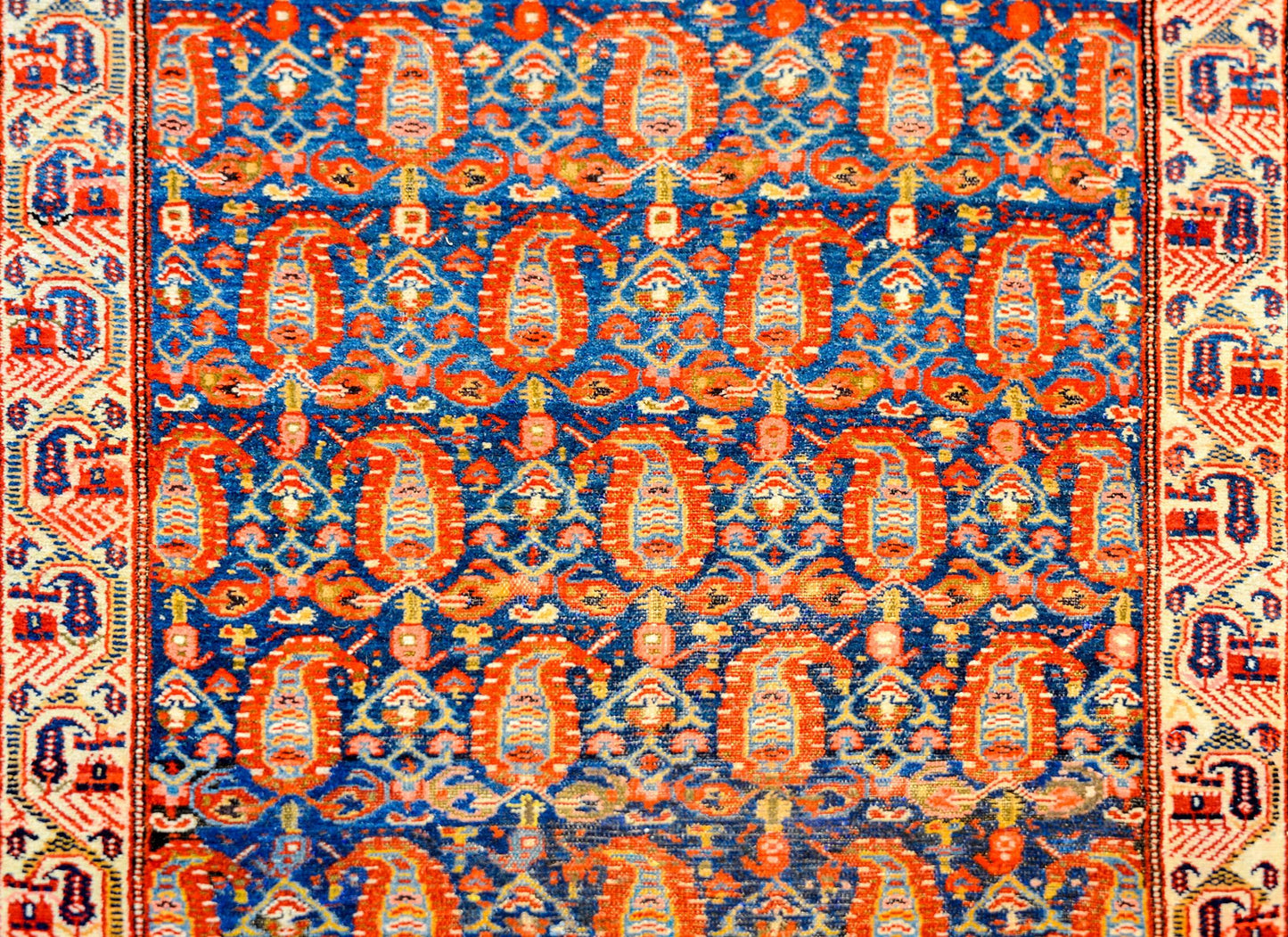 Exceptional Antique Malayer Runner For Sale