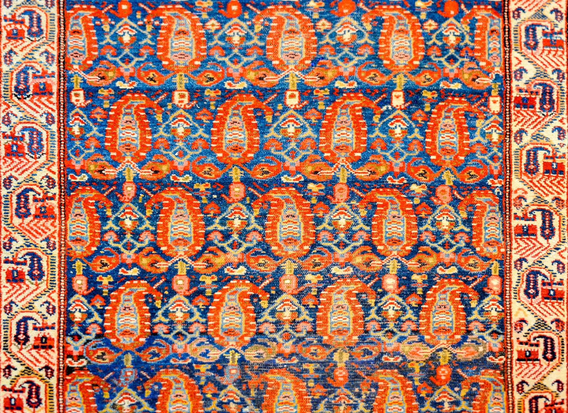 Exceptional Antique Malayer Runner For Sale