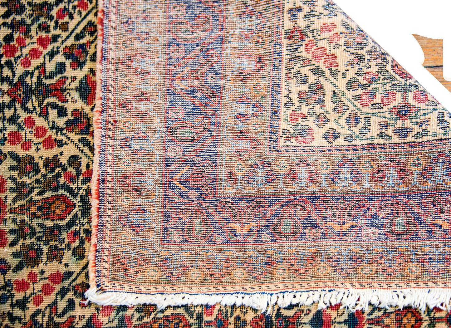 Fantastic Early 20th Century Antique Afshan Rug For Sale