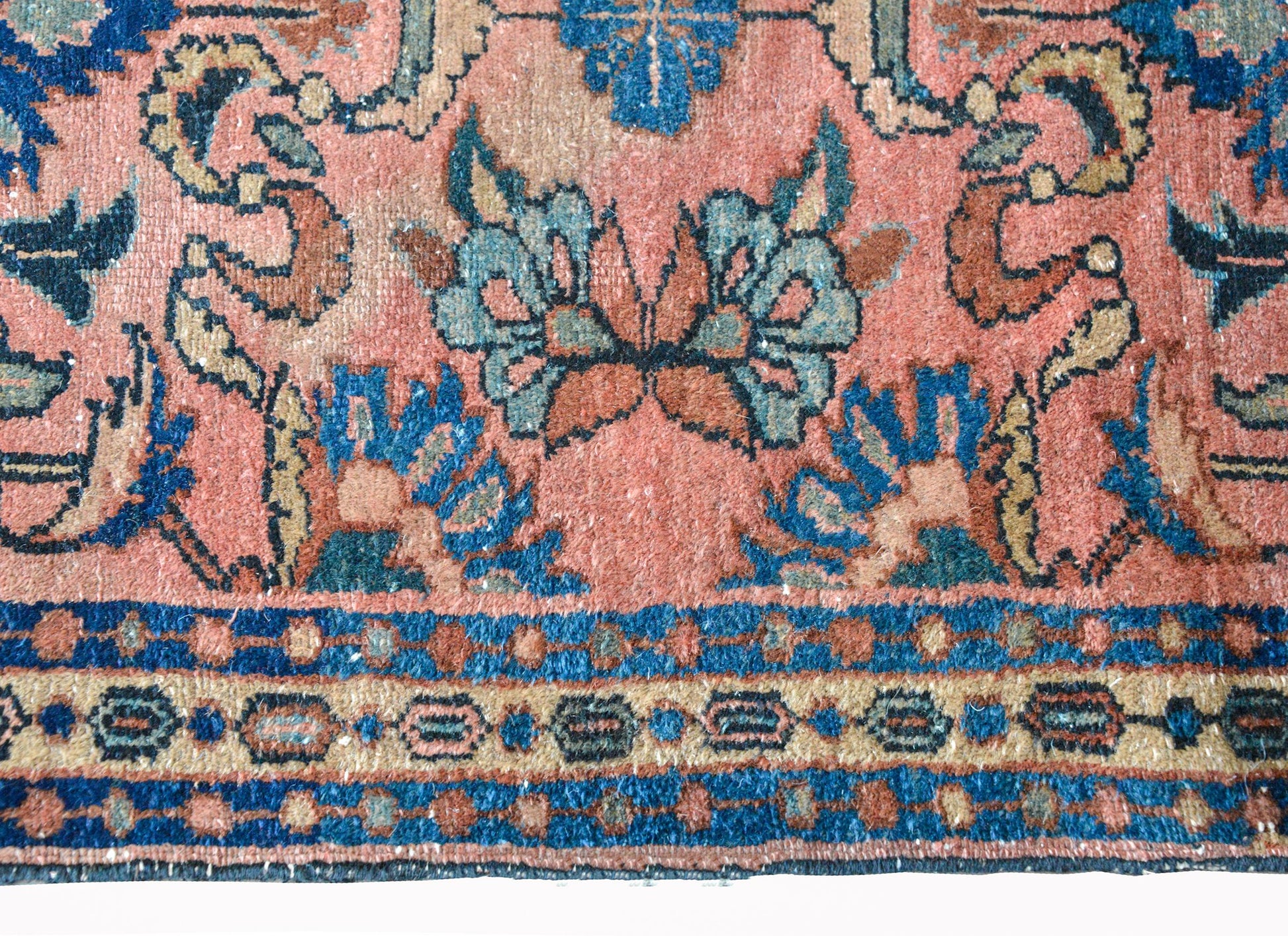 Early 20th Century Persian Lilihan Rug For Sale
