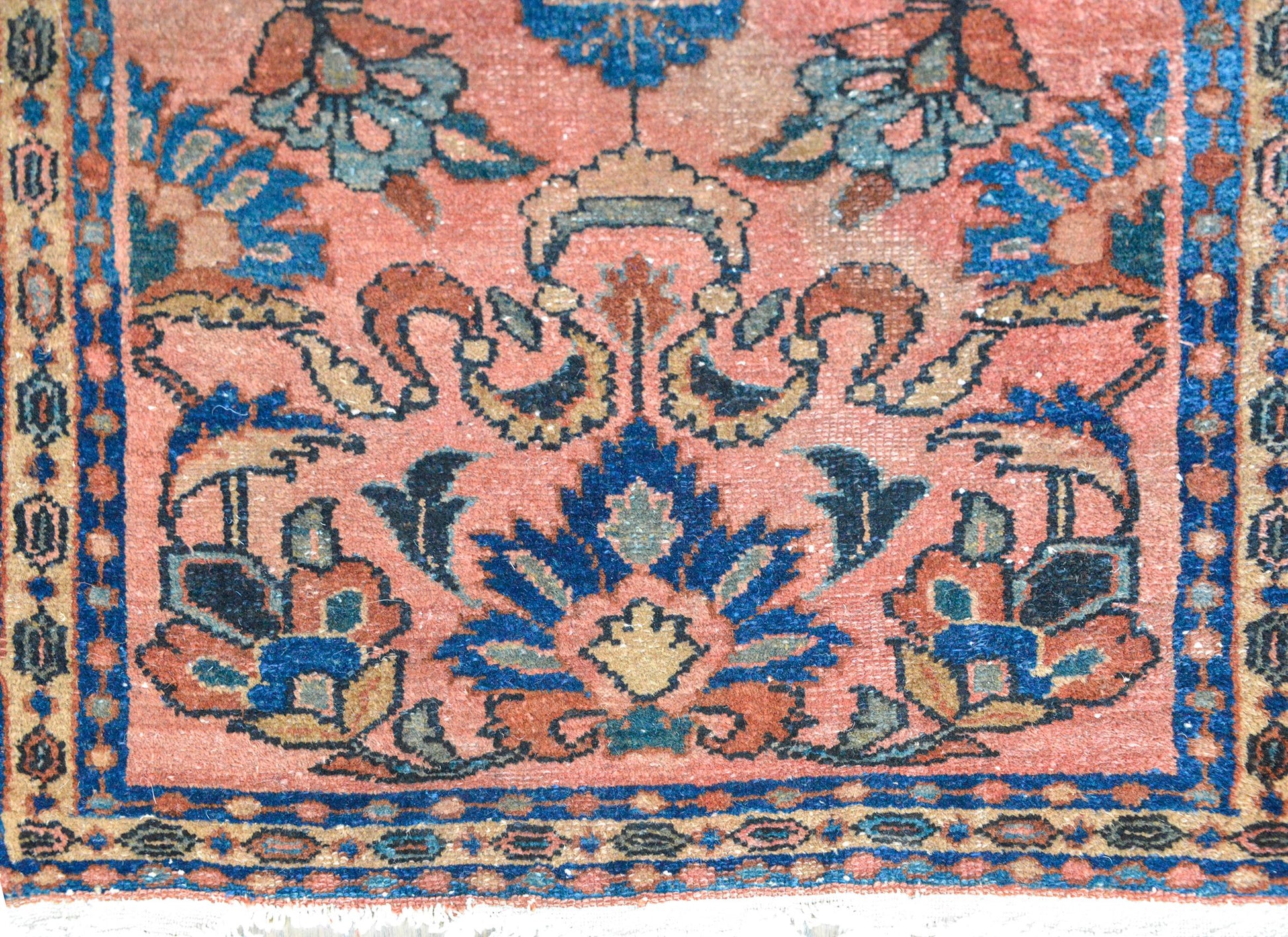 Early 20th Century Persian Lilihan Rug For Sale
