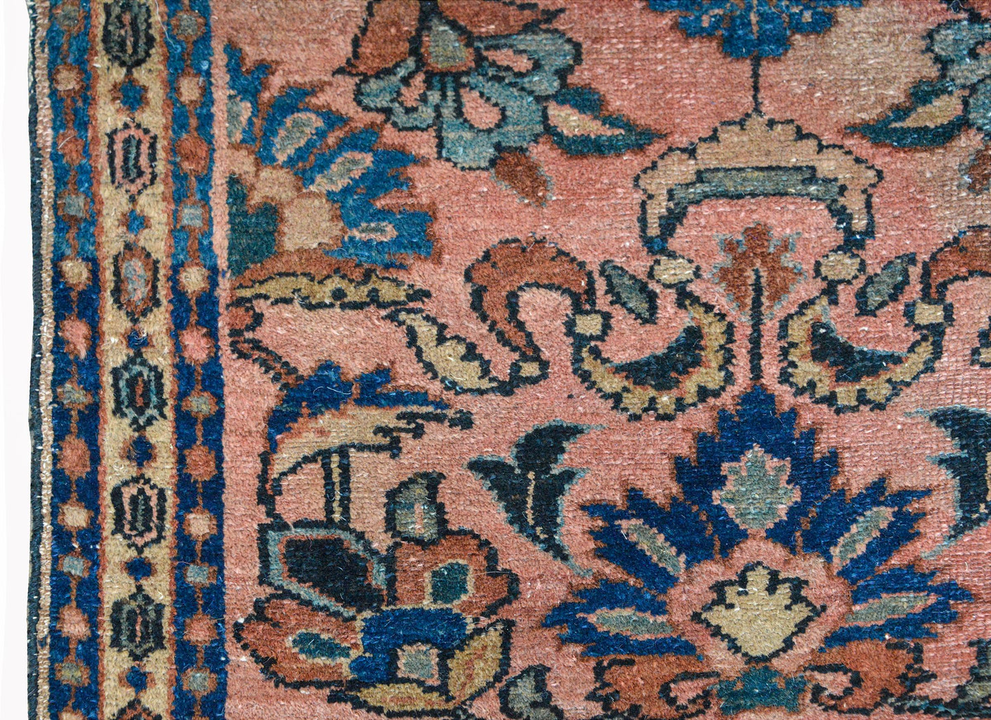 Early 20th Century Persian Lilihan Rug For Sale