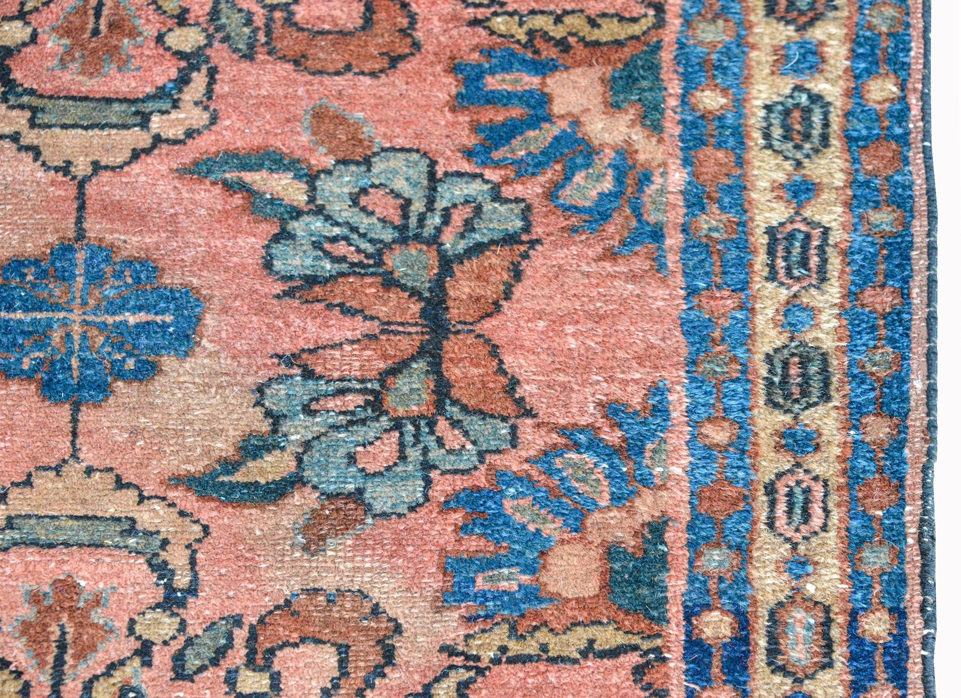 Early 20th Century Persian Lilihan Rug For Sale
