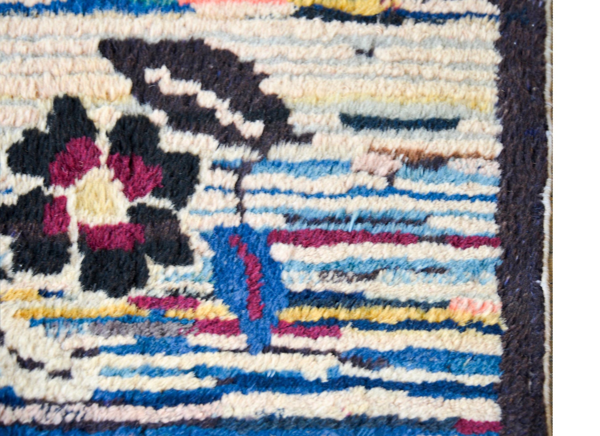 Rare Early 20th Century Tibetan Rug For Sale
