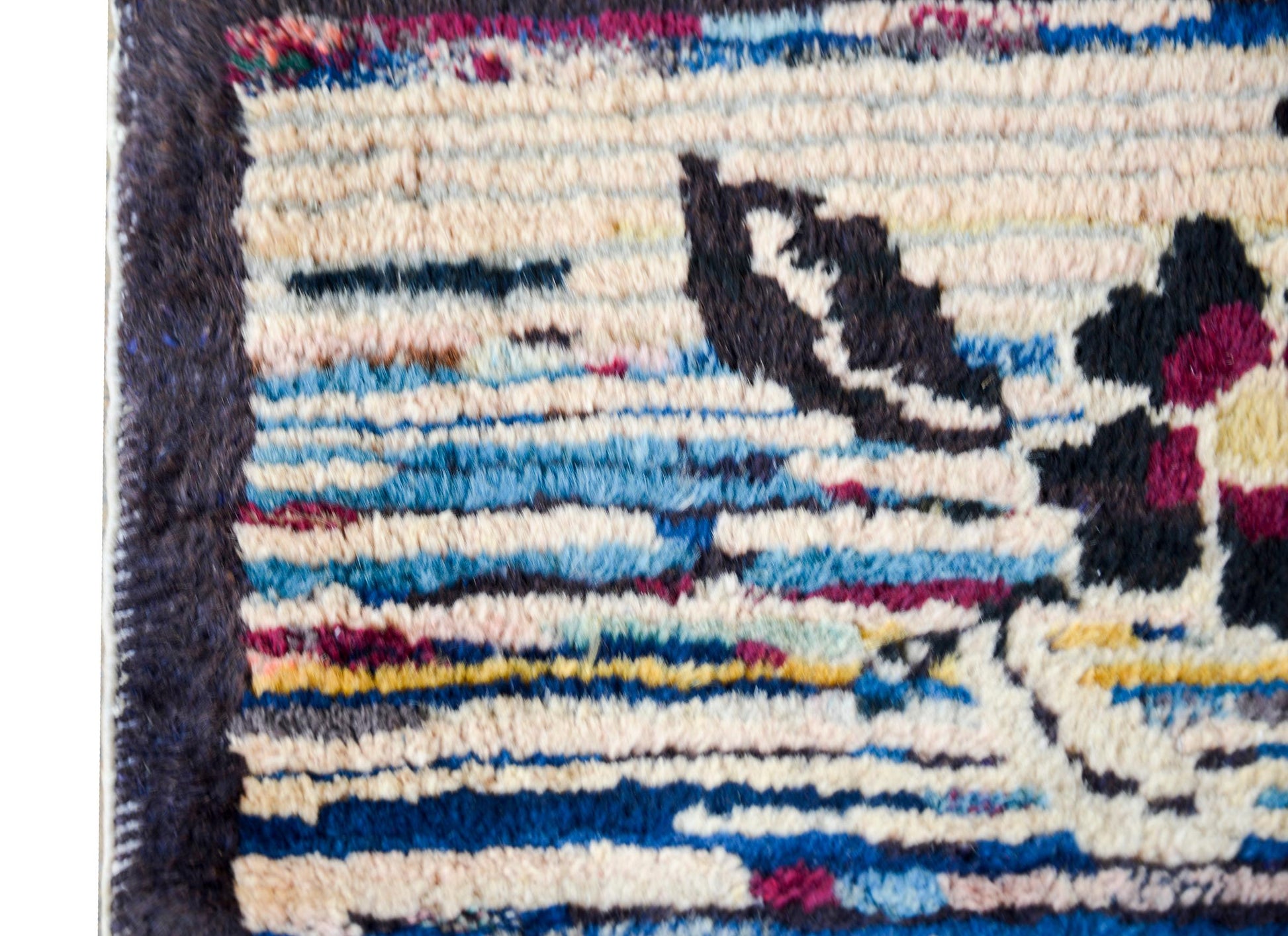Rare Early 20th Century Tibetan Rug For Sale