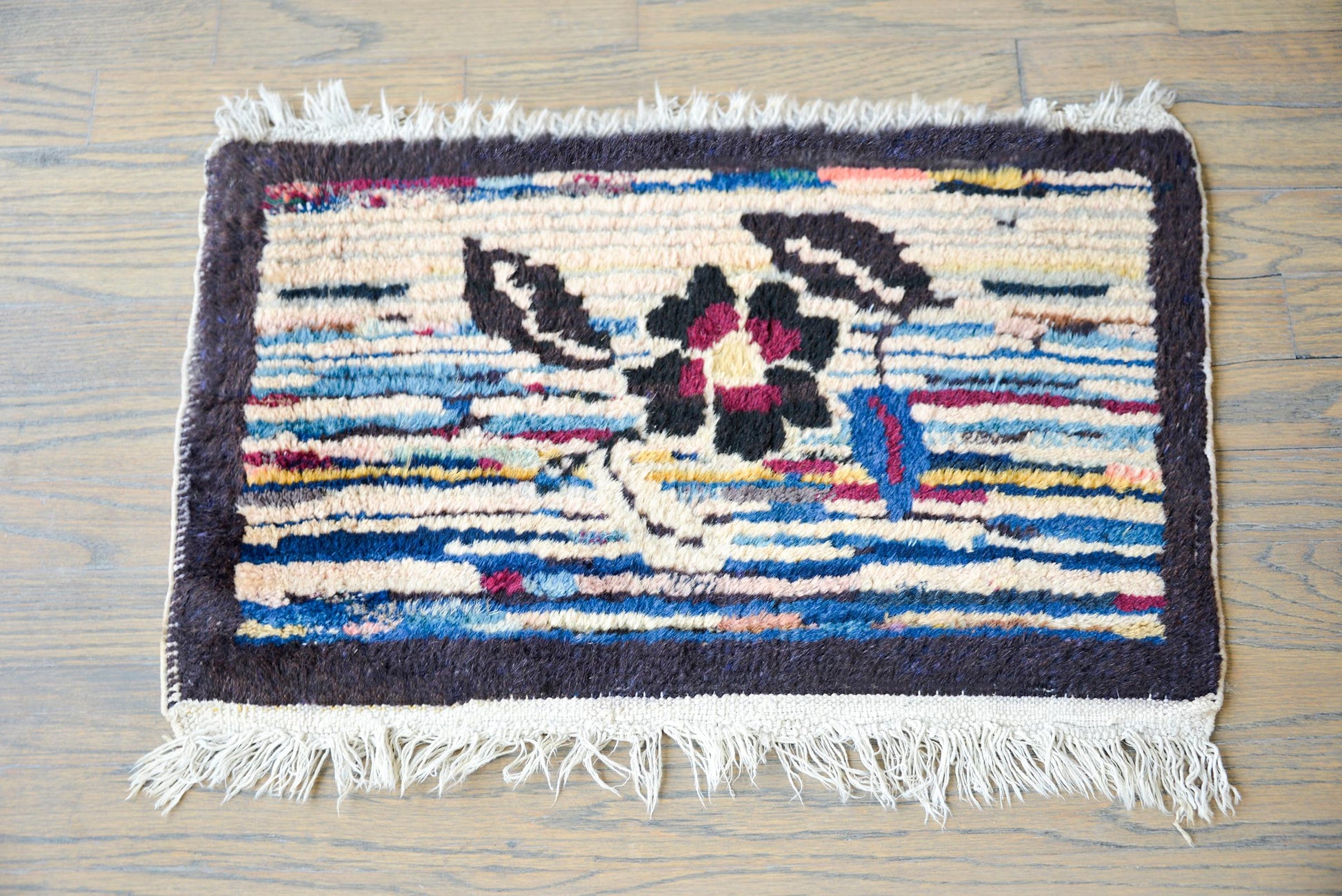 Rare Early 20th Century Tibetan Rug For Sale