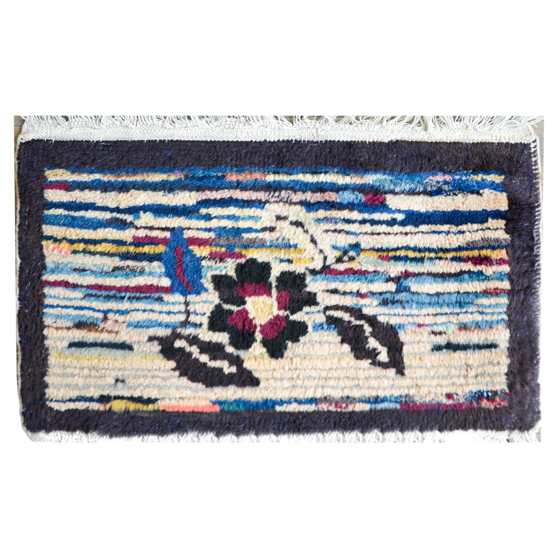 Rare Early 20th Century Tibetan Rug For Sale