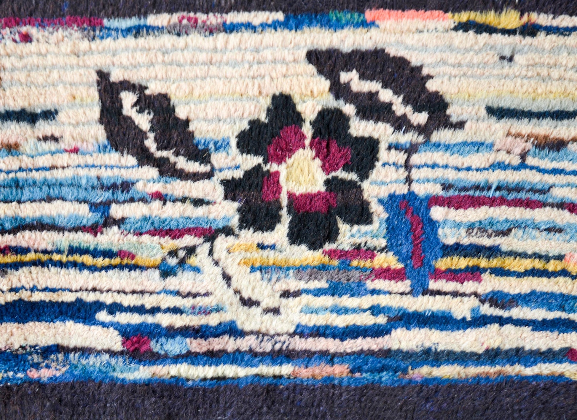 Rare Early 20th Century Tibetan Rug For Sale