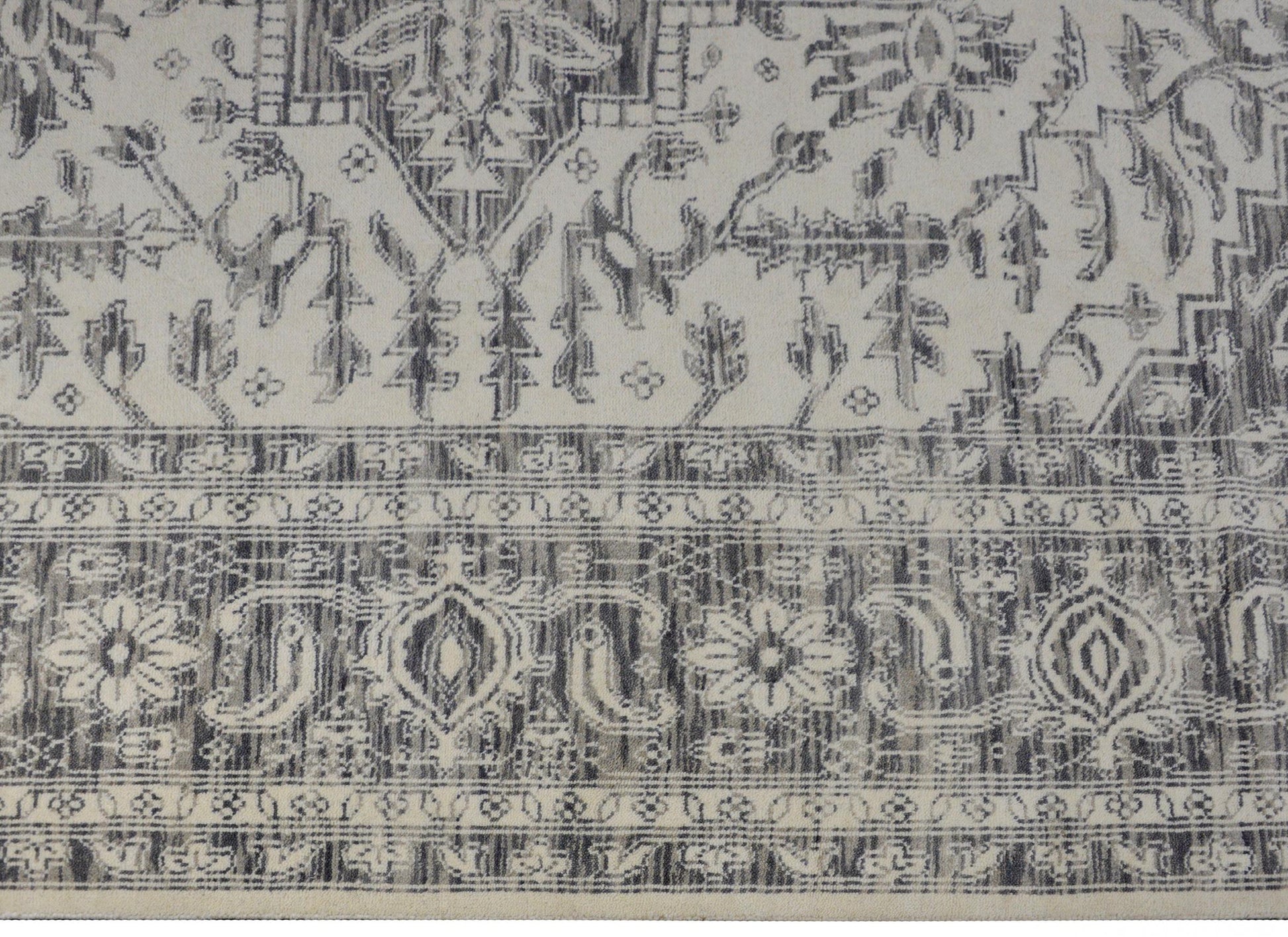 Gorgeous Contemporary Indian Serpai Rug For Sale