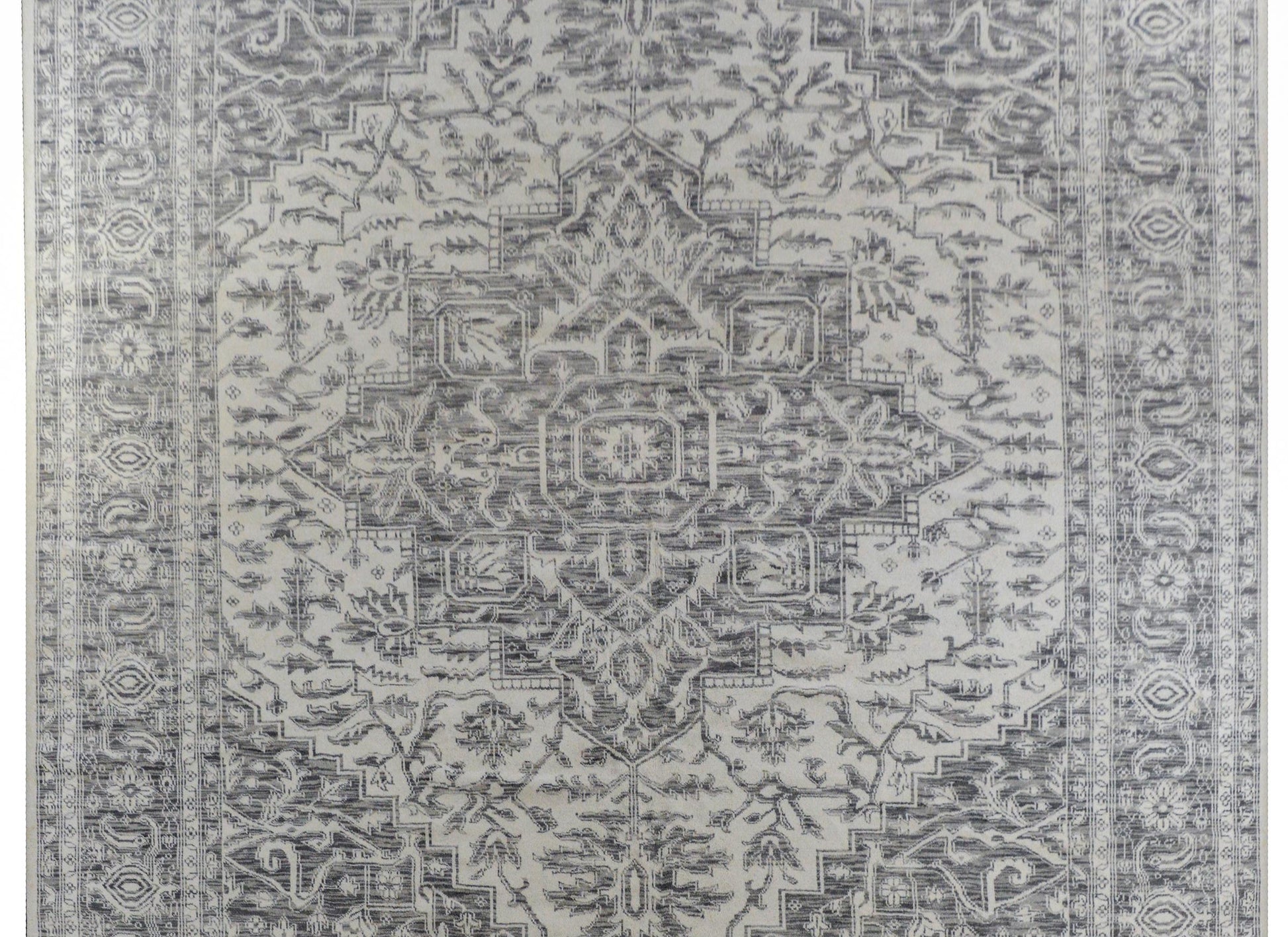 Gorgeous Contemporary Indian Serpai Rug For Sale
