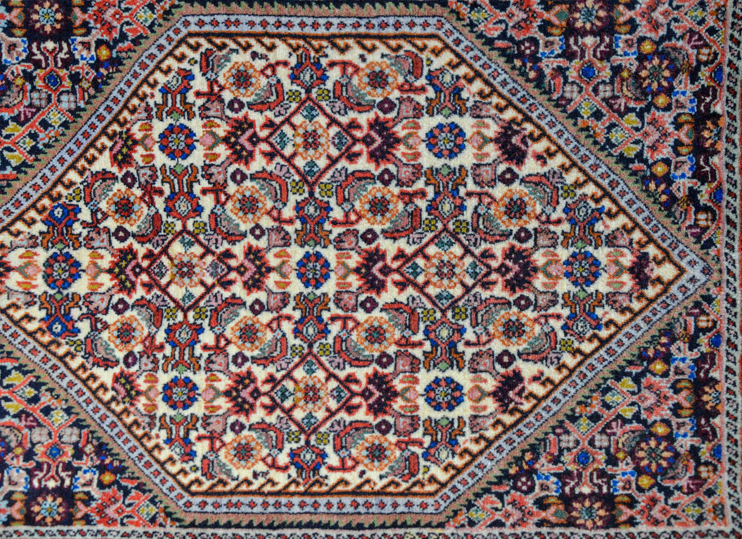 Vintage Persian Bidjar Rug For Sale