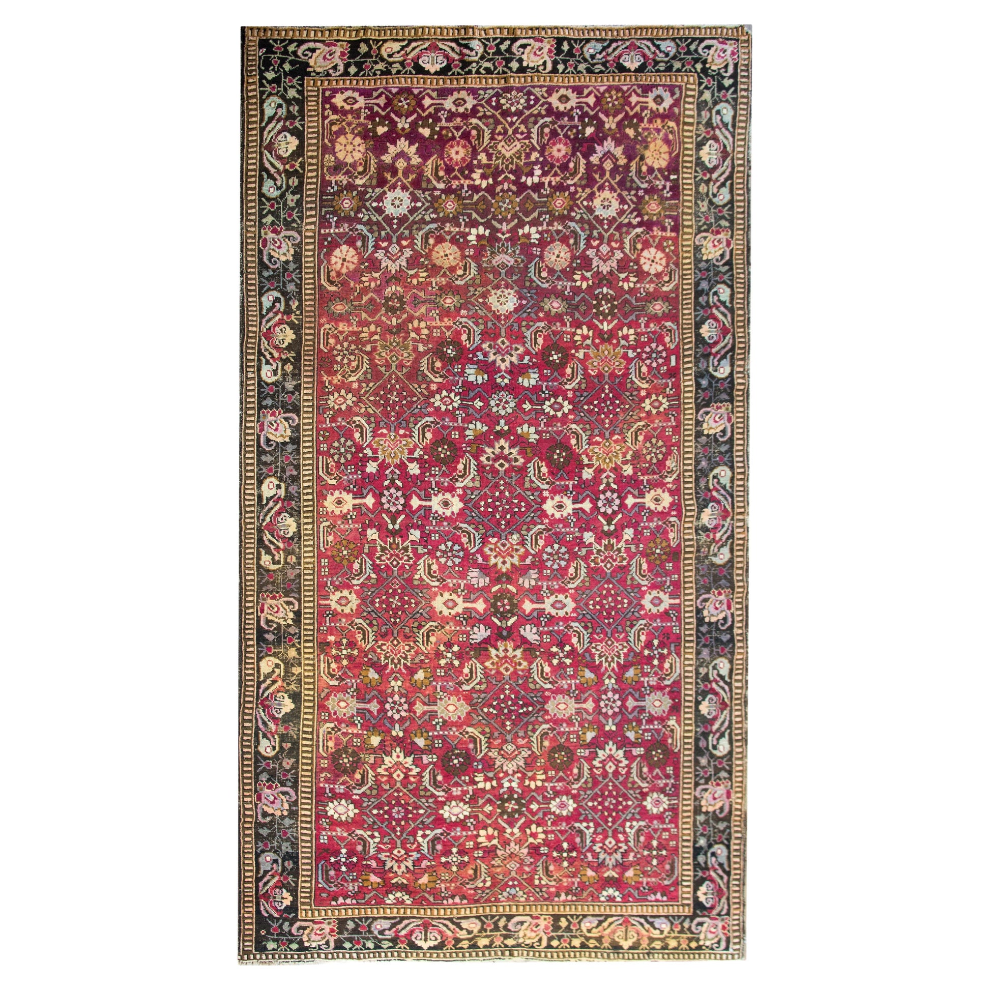 Early 20th Century Caucasian Karabagh Rug For Sale