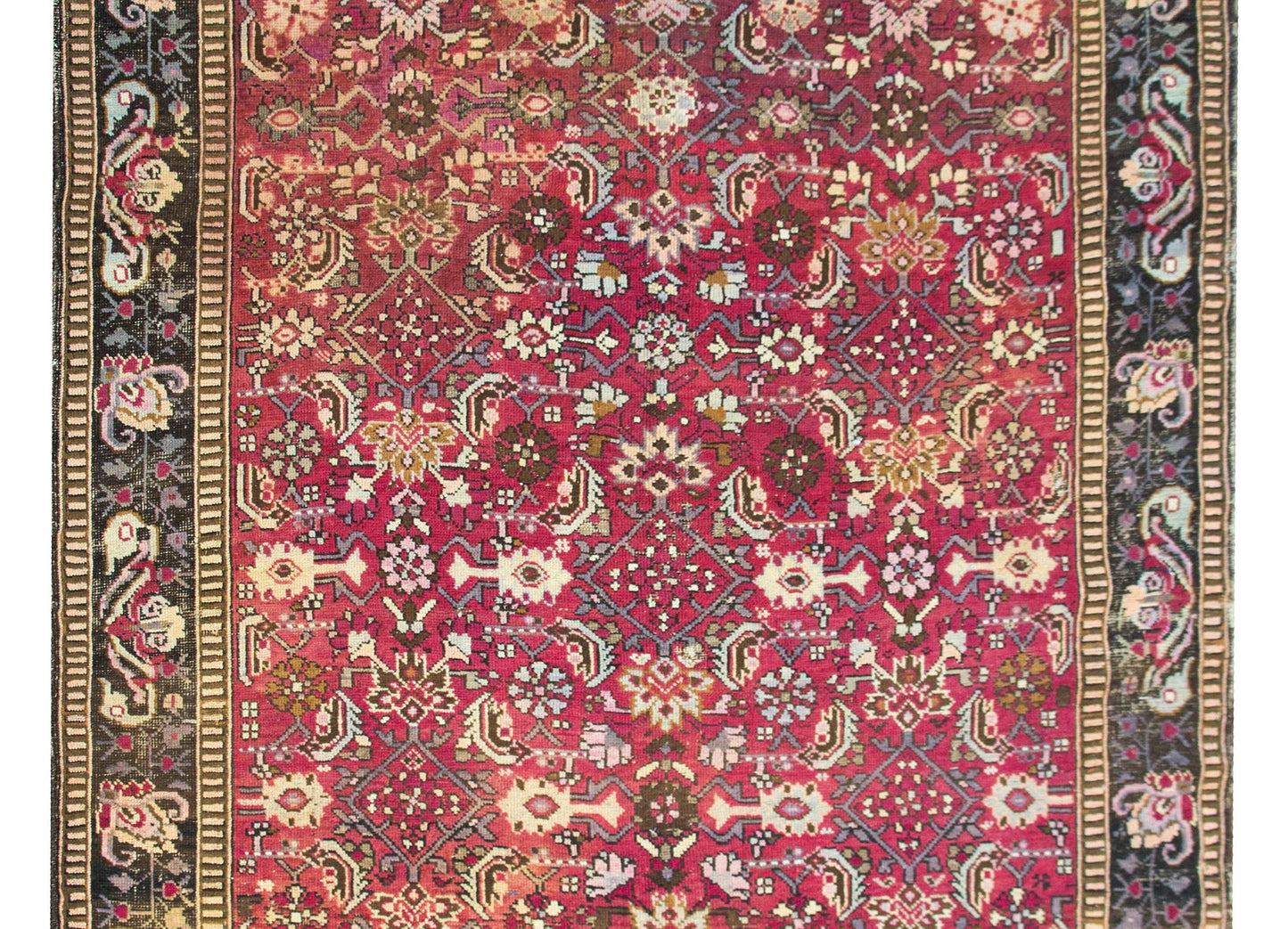 Early 20th Century Caucasian Karabagh Rug For Sale