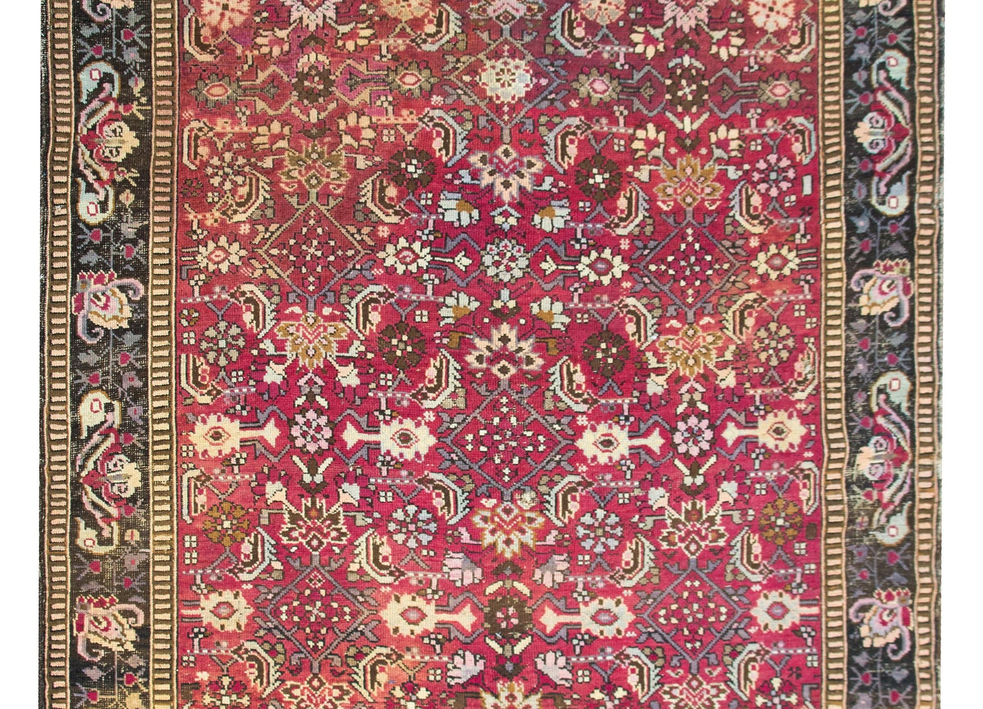 Early 20th Century Caucasian Karabagh Rug For Sale