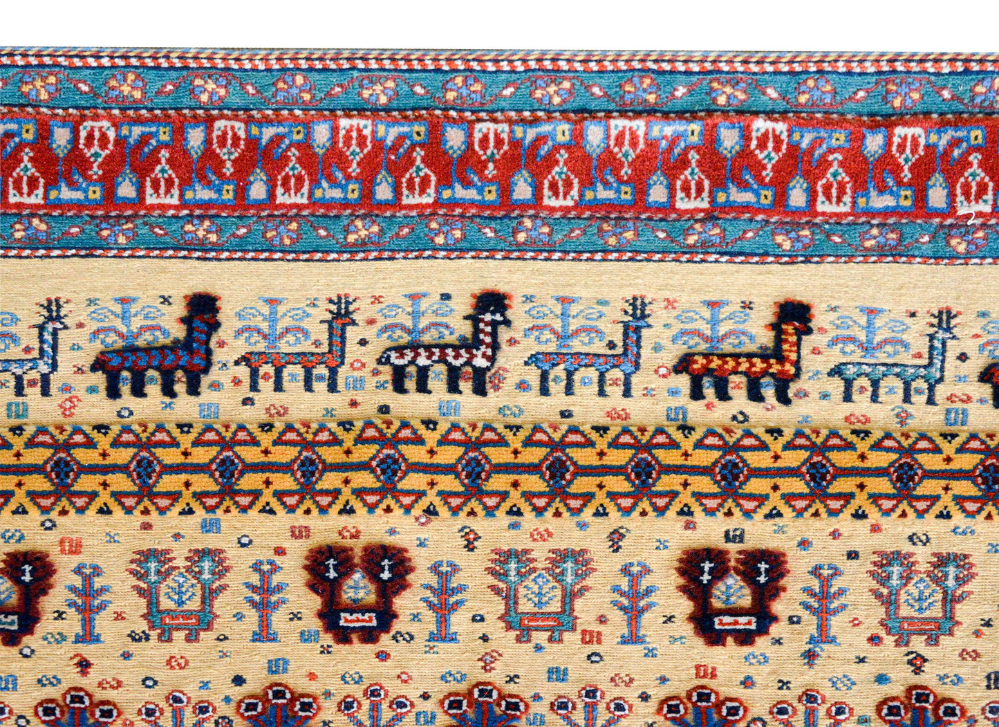 Vintage Afshar Rug For Sale