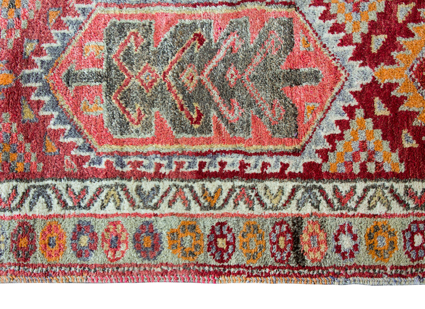 Vintage Turkish Konya Runner For Sale