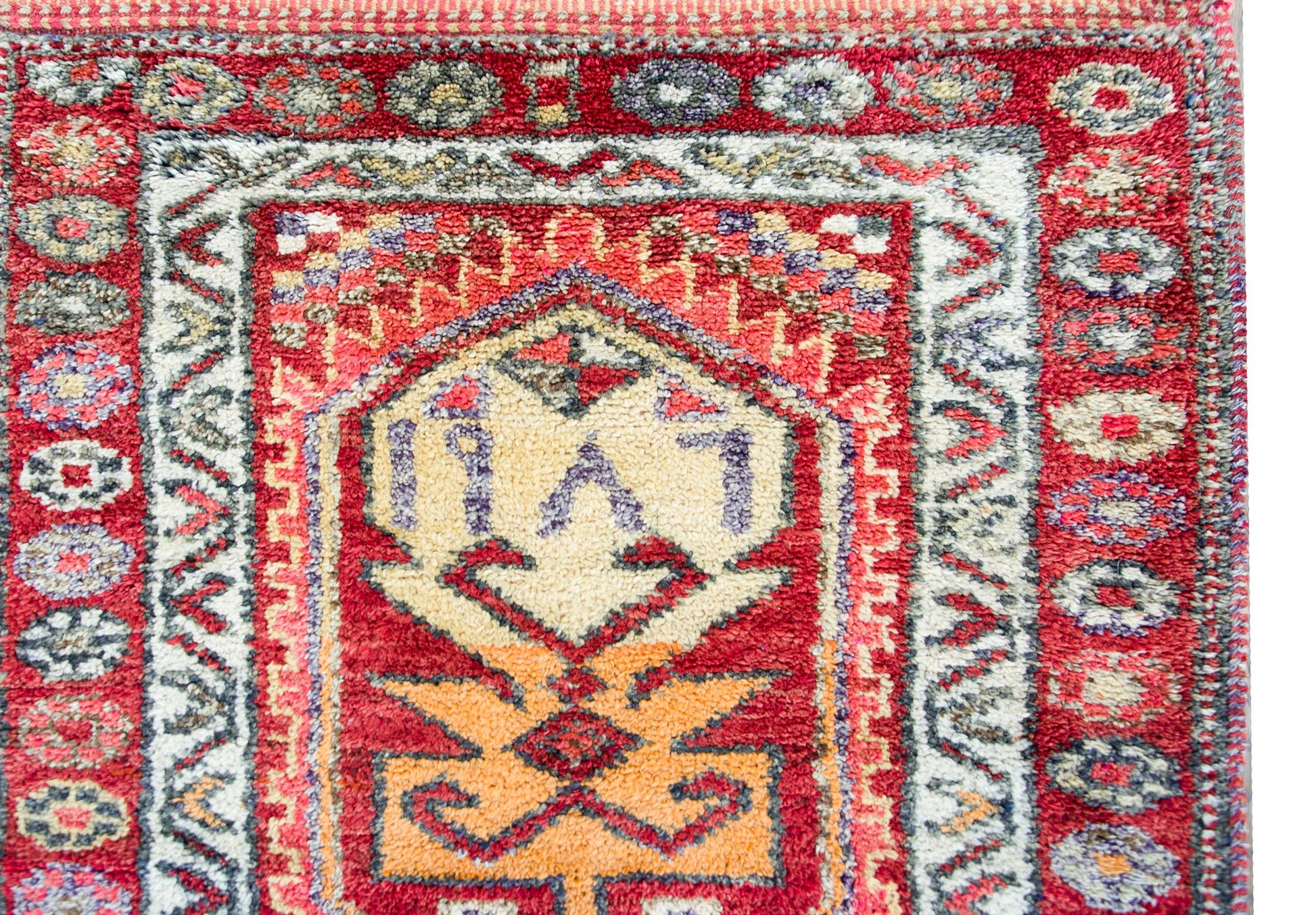 Vintage Turkish Konya Runner For Sale
