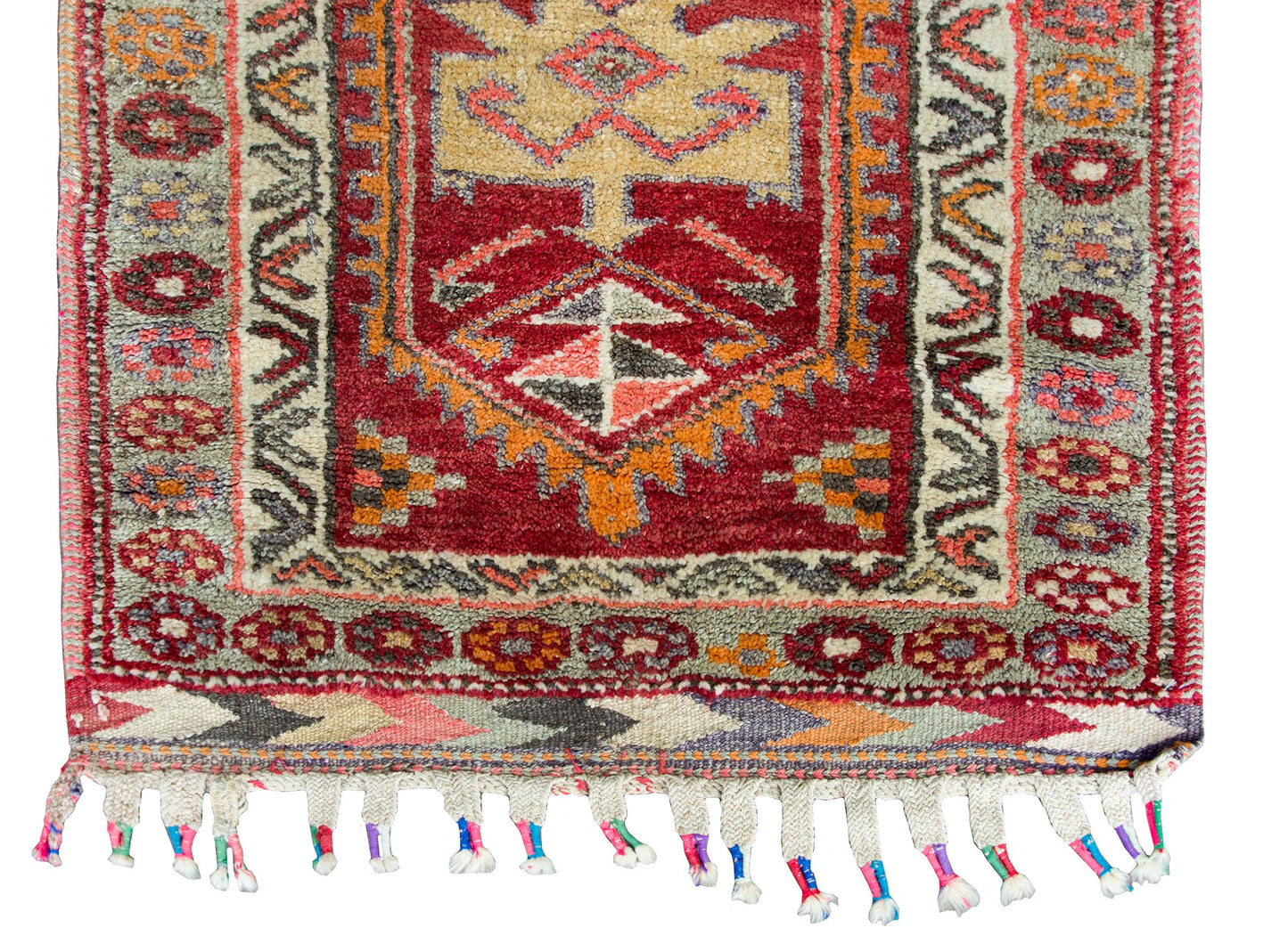 Vintage Turkish Konya Runner For Sale