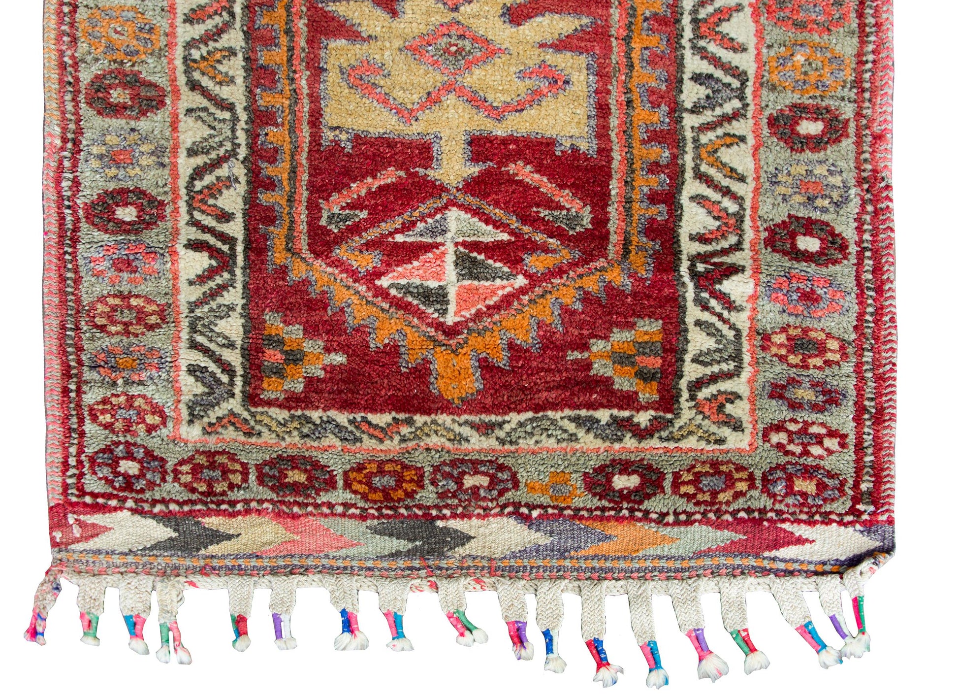 Vintage Turkish Konya Runner For Sale