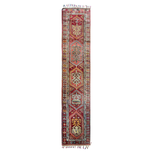 Vintage Turkish Konya Runner For Sale