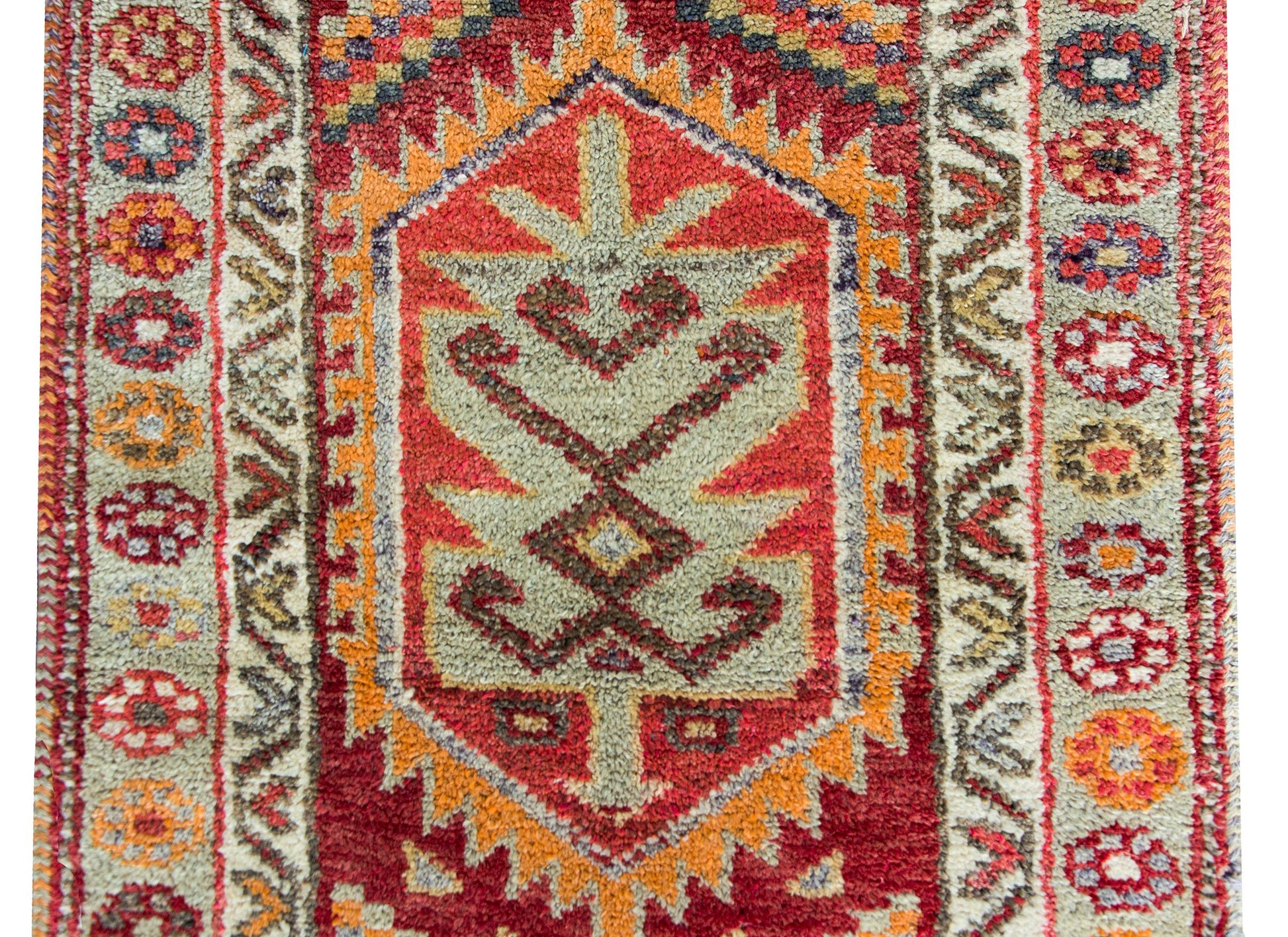 Vintage Turkish Konya Runner For Sale