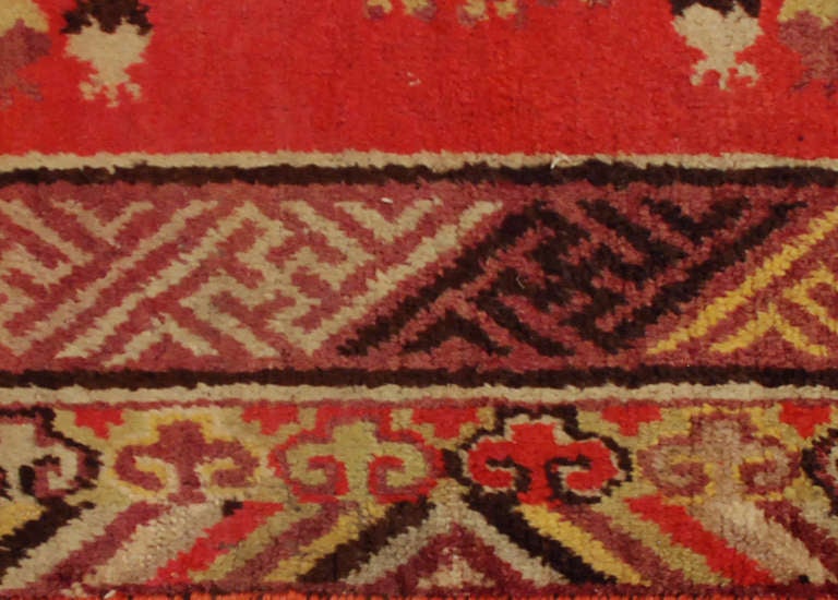 Antique Central Asian Khotan Rug For Sale