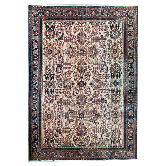 Early 20th Century Dargazin Rug For Sale