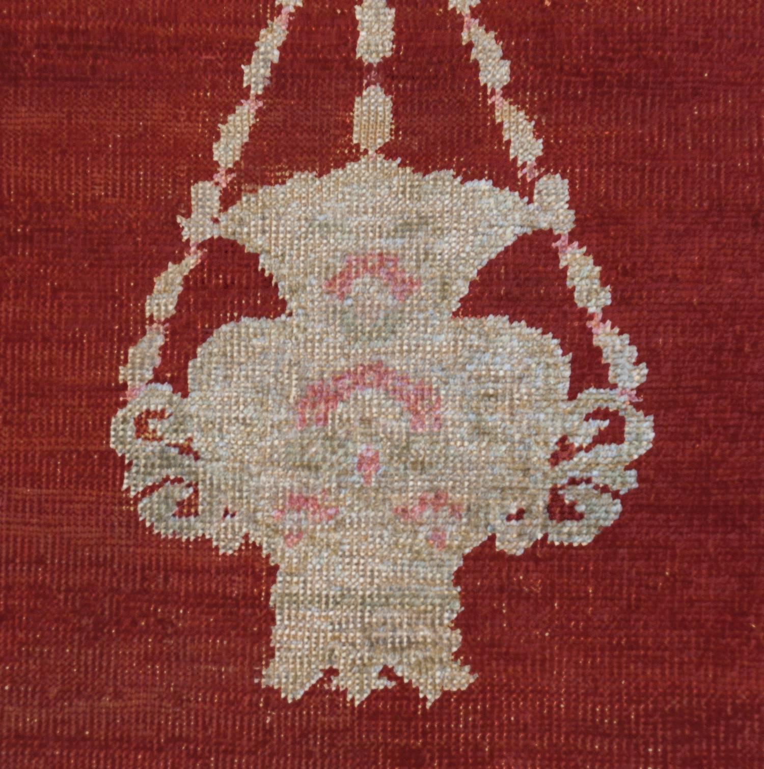 Incredible 19th Century Silk Ghashghaei Prayer Rug For Sale