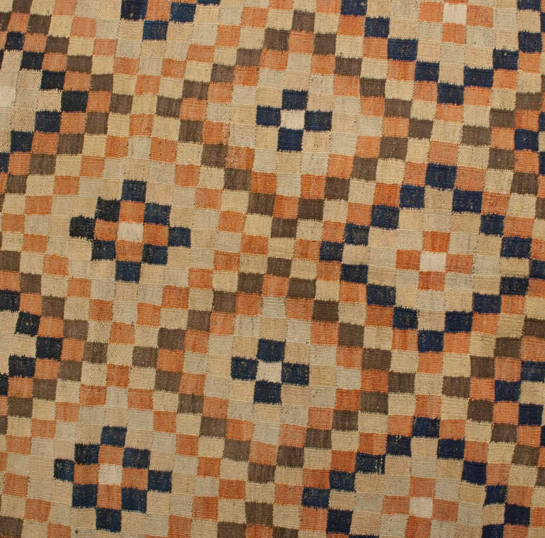 Early 20th Century Bashir Kilim Rug For Sale