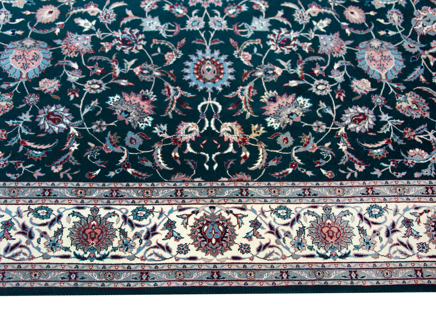 Vintage Indian Tabriz Rug For Sale