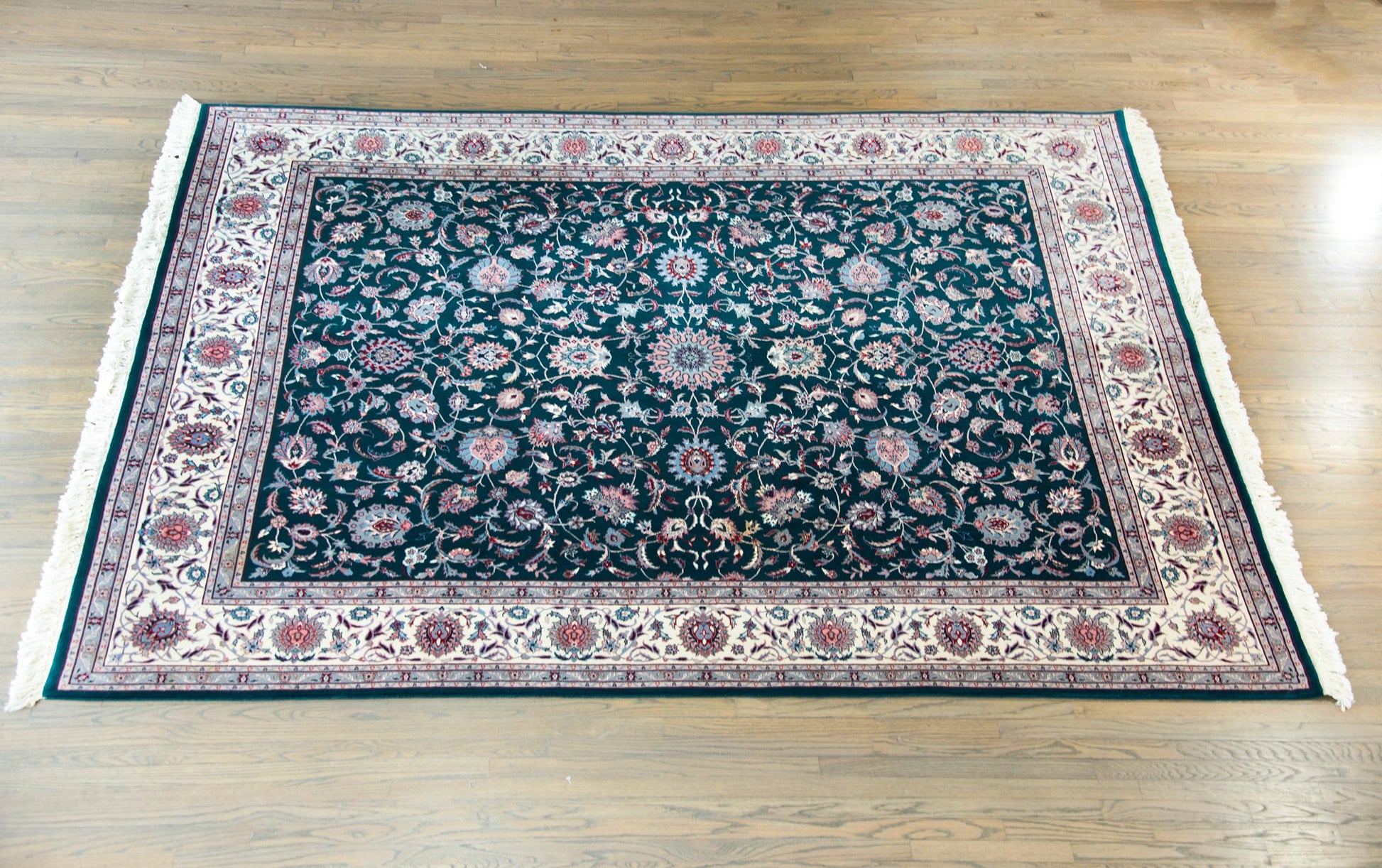 Vintage Indian Tabriz Rug For Sale