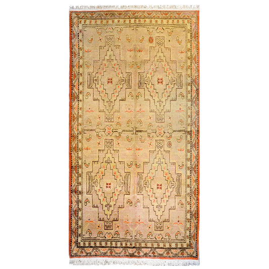 Unusual Early 20th Century Khotan Rug For Sale