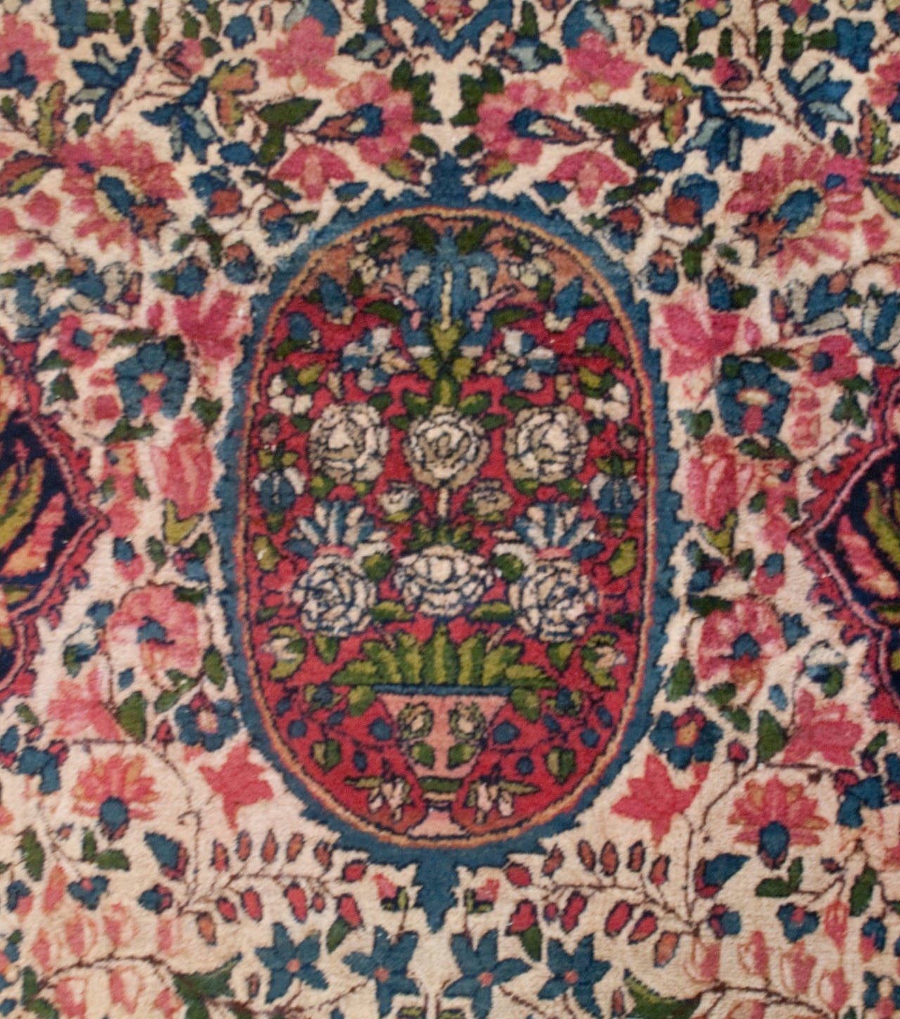 Early 20th Century Kirman Rug For Sale