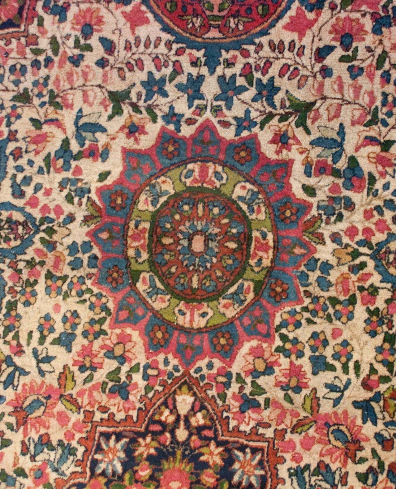 Early 20th Century Kirman Rug For Sale